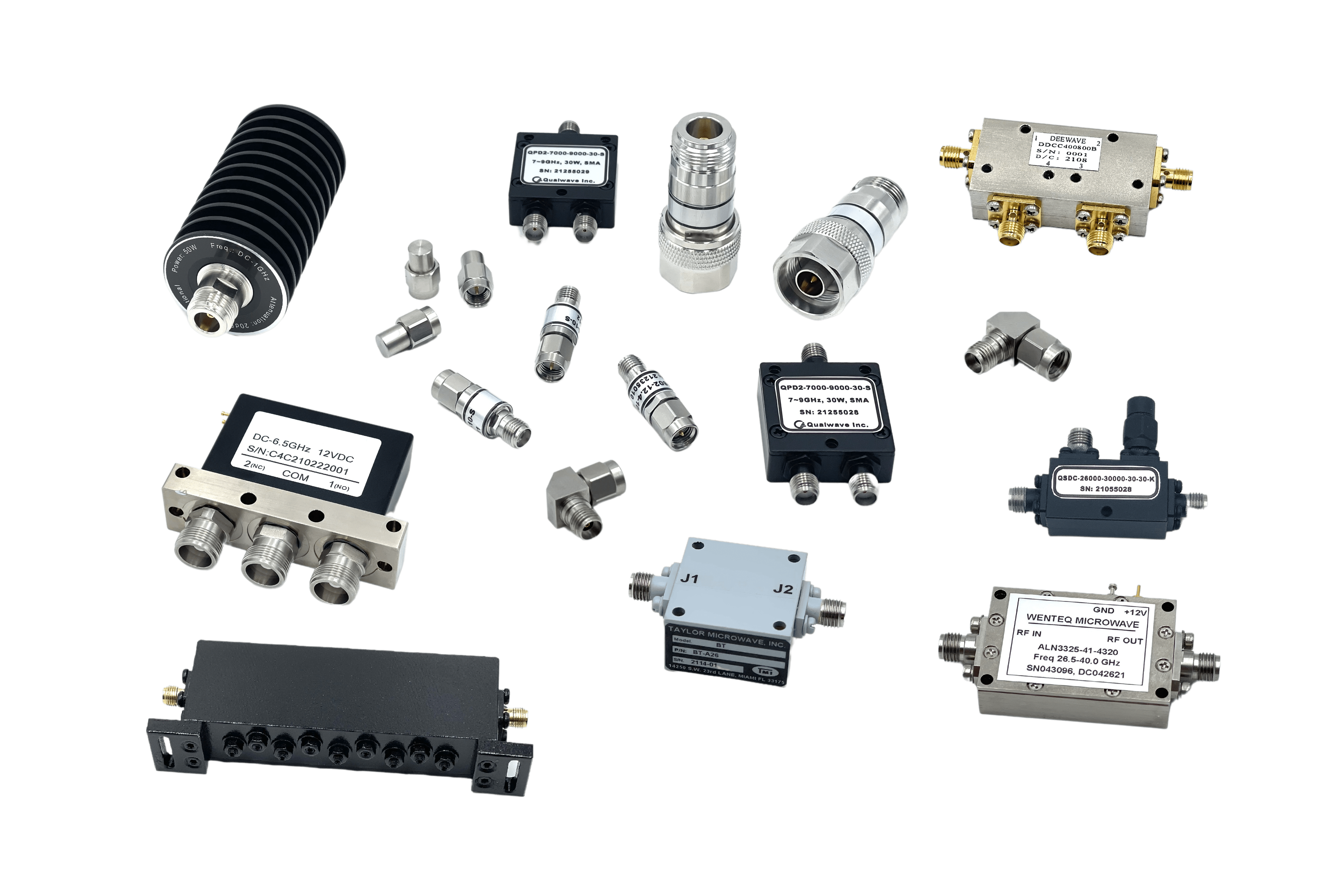Coaxial Components up to 110 GHz