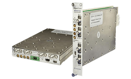 IQ Modulators & Demodulators up to 6 GHz