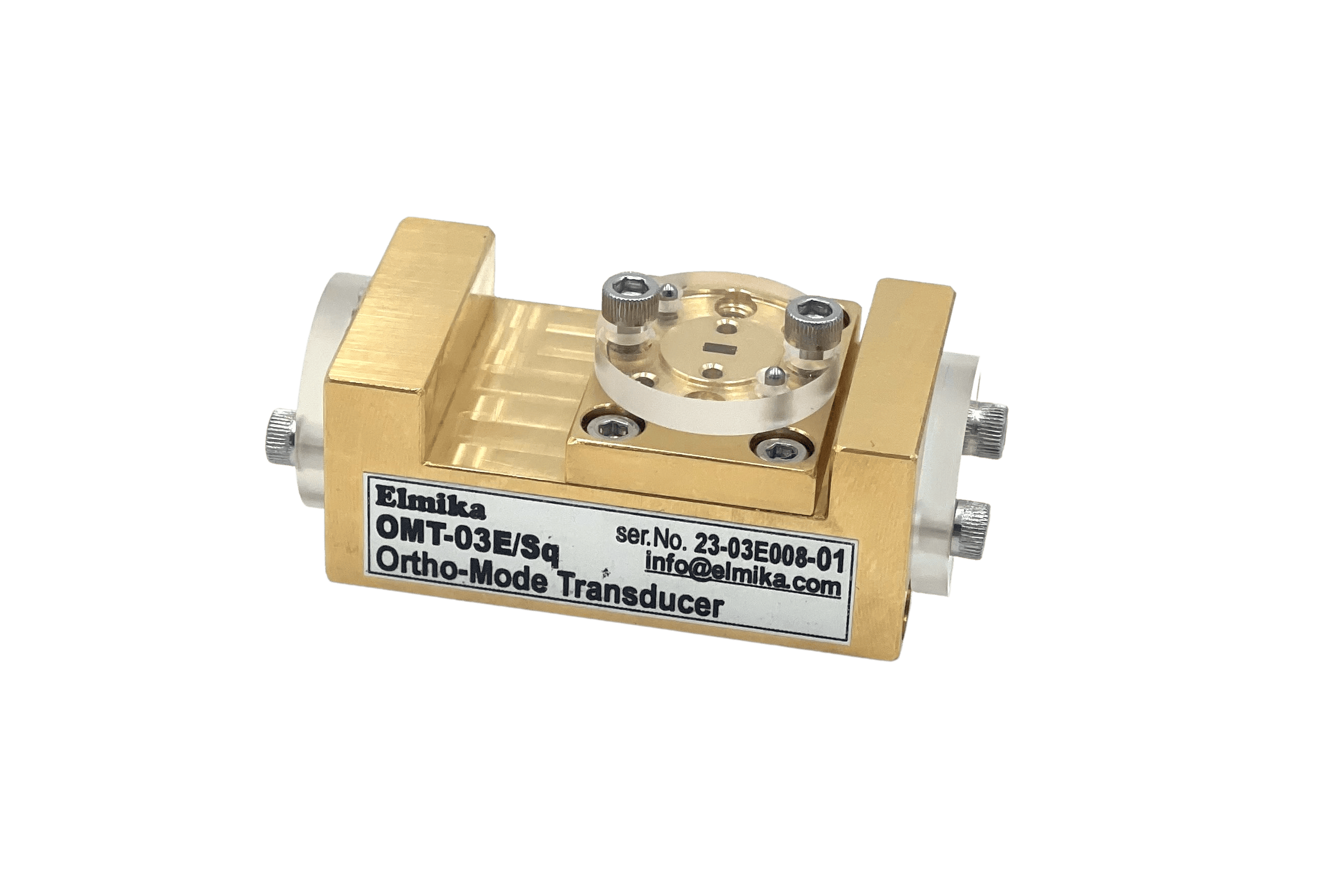 WR10 Ortho-Mode Transducer up to 110 GHz
