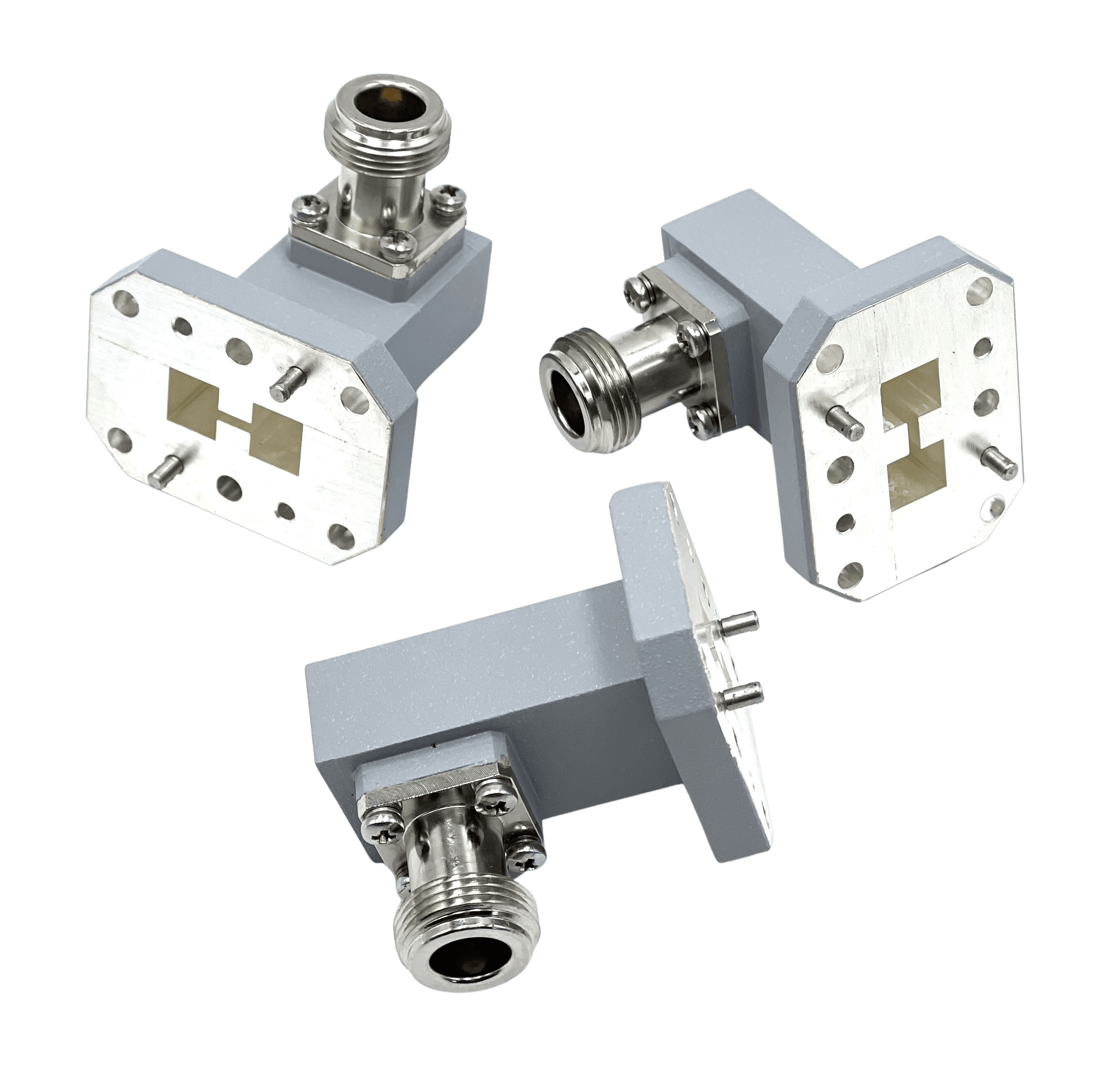 Double Ridge Waveguide Components up to 40 GHz