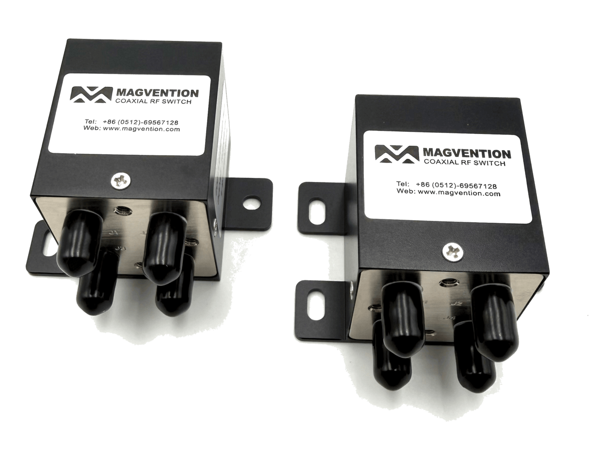 Magvention MC5 DPDT Transfer Switch DC-40 GHz | MC5-S (SMA) & MC5-K (2.92 mm), Failsafe / Latching